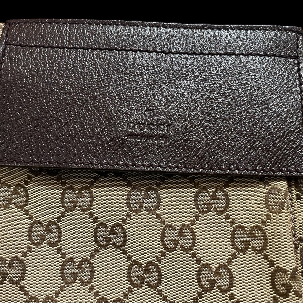 ▪️GUCCI▪️GG Canvas Monogram Waist Bag - Picture 4 of 11